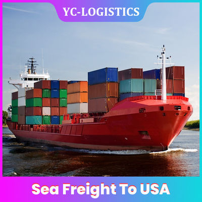 DDU DDP FBA International Sea Freight Shipping From China To USA