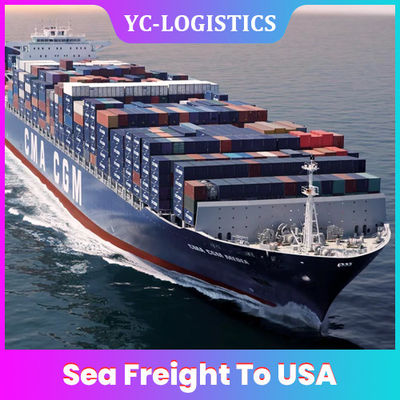 International Shanghai Zhejiang Sea Freight To USA 7 Days Storage