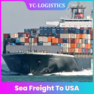 High Efficiency 5 To 6 Days Door To Door Sea Freight To USA