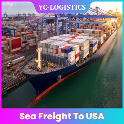 Fast Delivery Amazon FBA Sea Cargo Services From China To North America