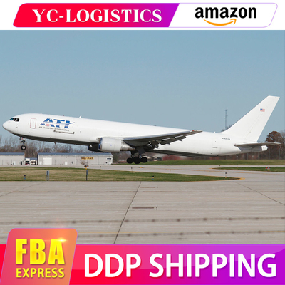 China To USA Amazon Freight Forwarder FBA Air Shipping Door To Door